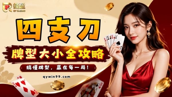 四支刀玩法全解｜牌型大小、鐵支判定一次搞懂！